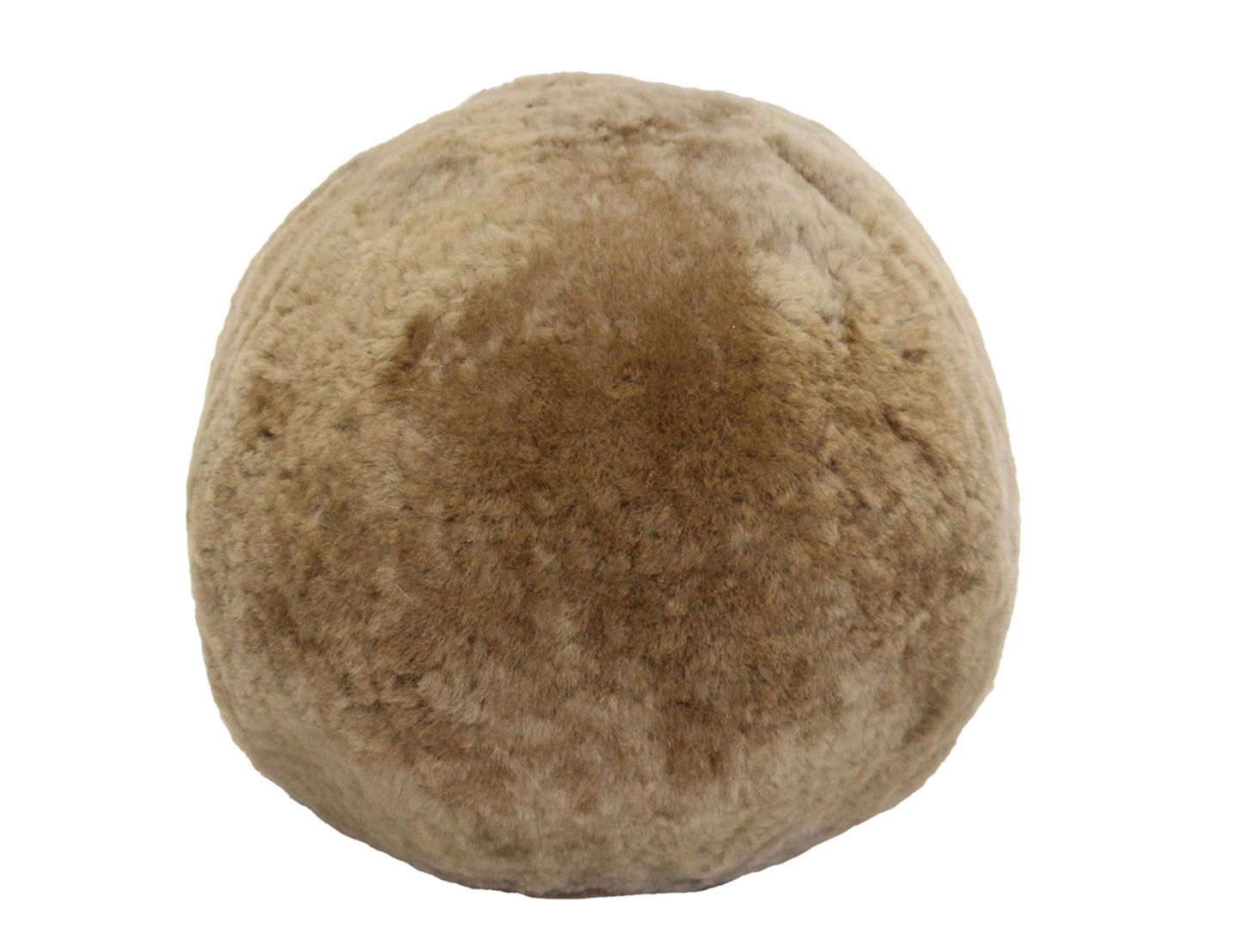 Shorn Sheepskin Ball Cushion