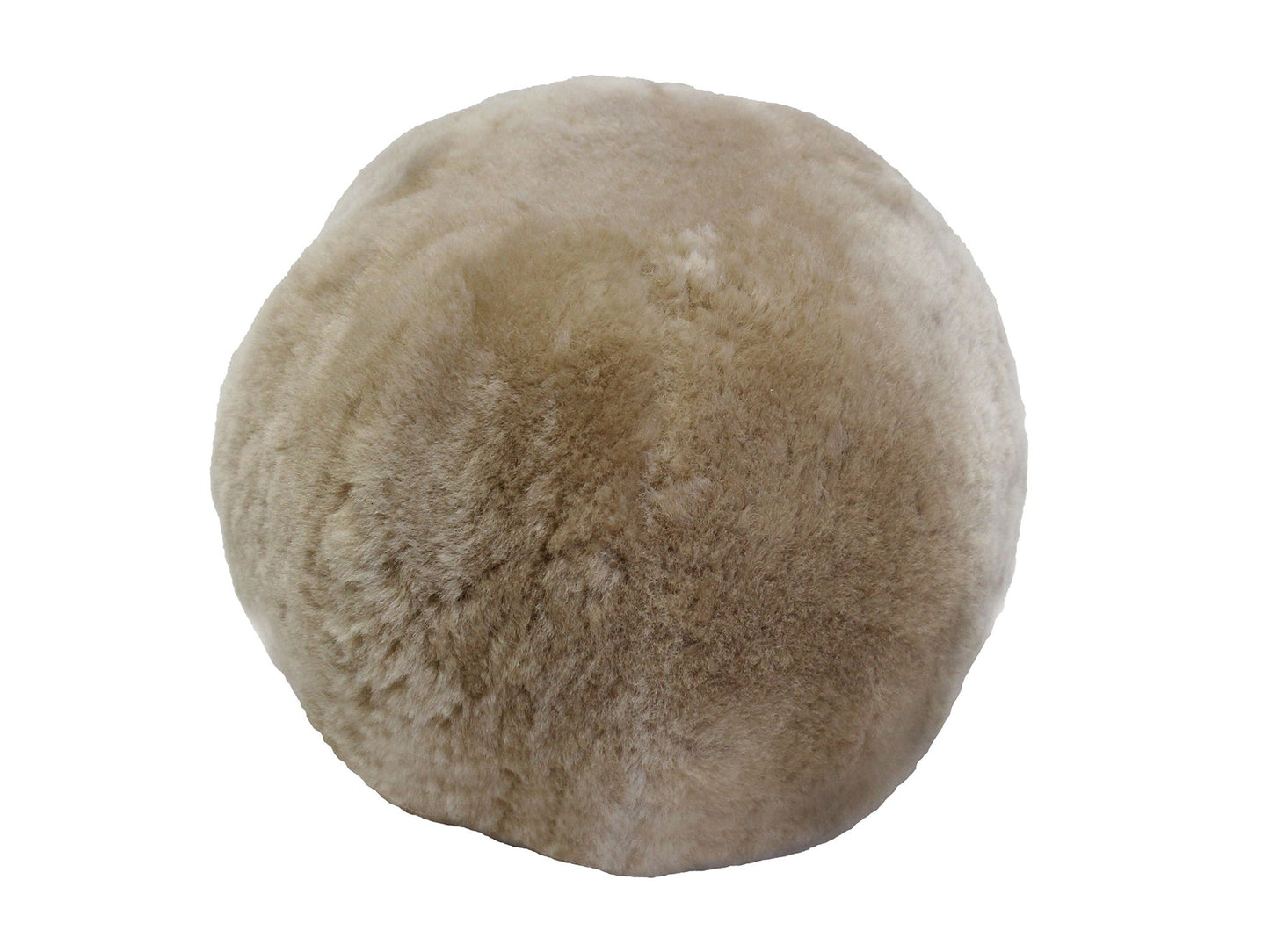 Shorn Sheepskin Ball Cushion