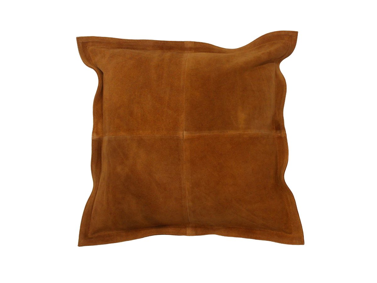 Suede Leather Cushion