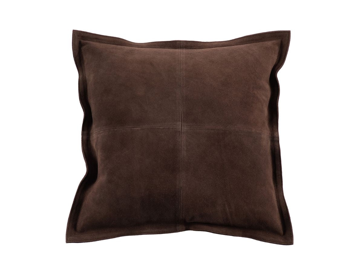 Suede Leather Cushion