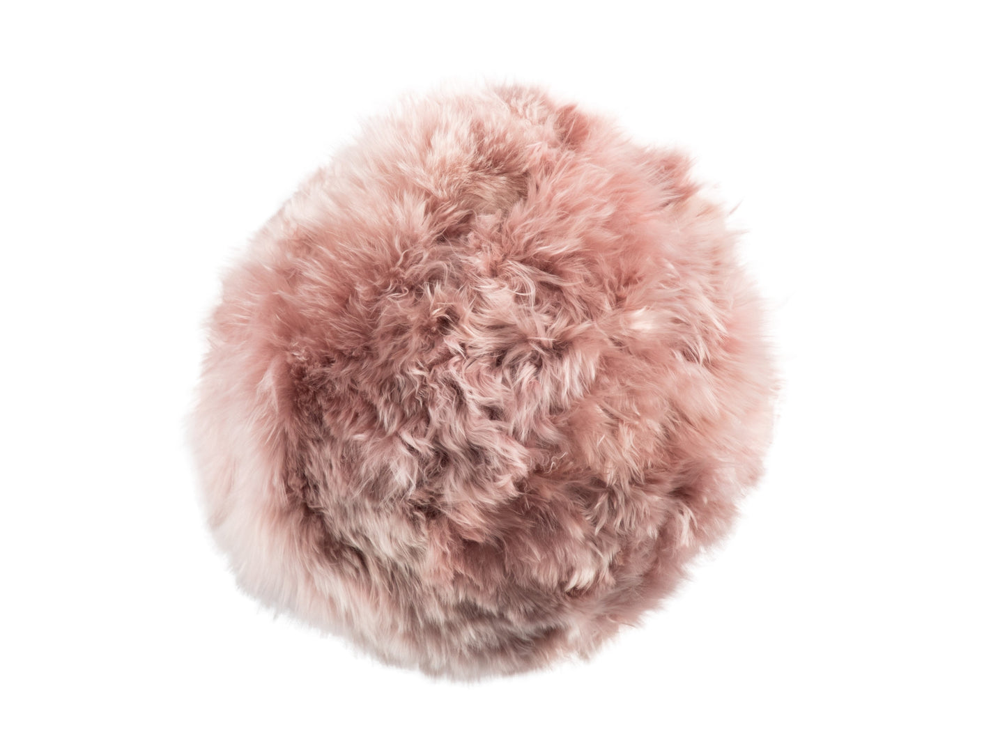 Suri Alpaca Ball Cushion