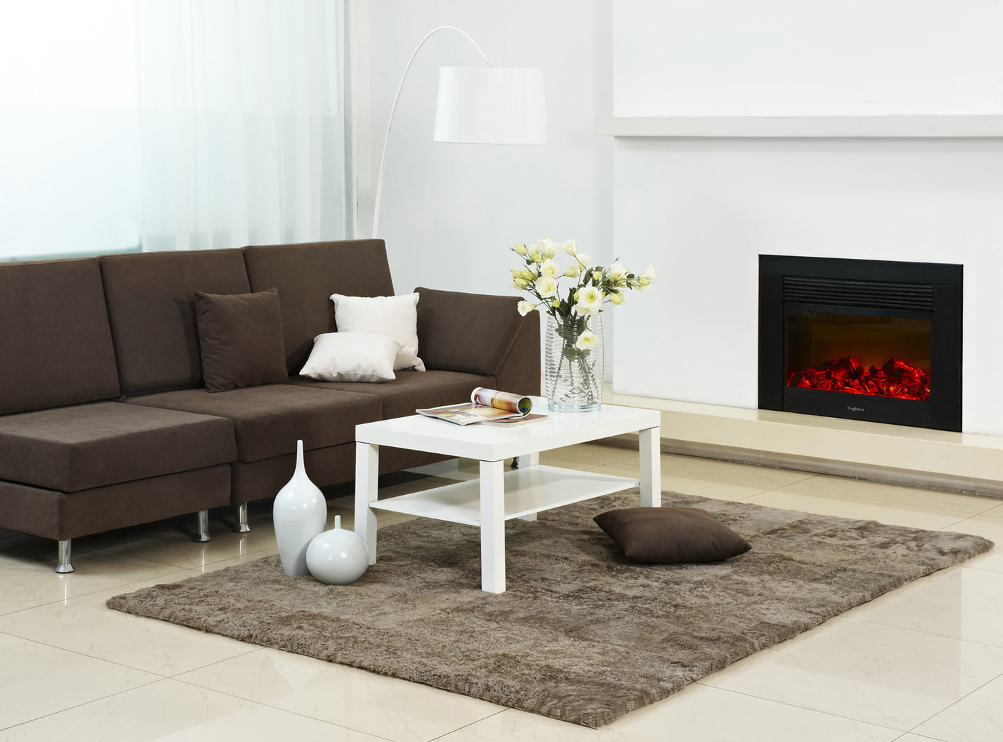 Shorn Curly Area Rug