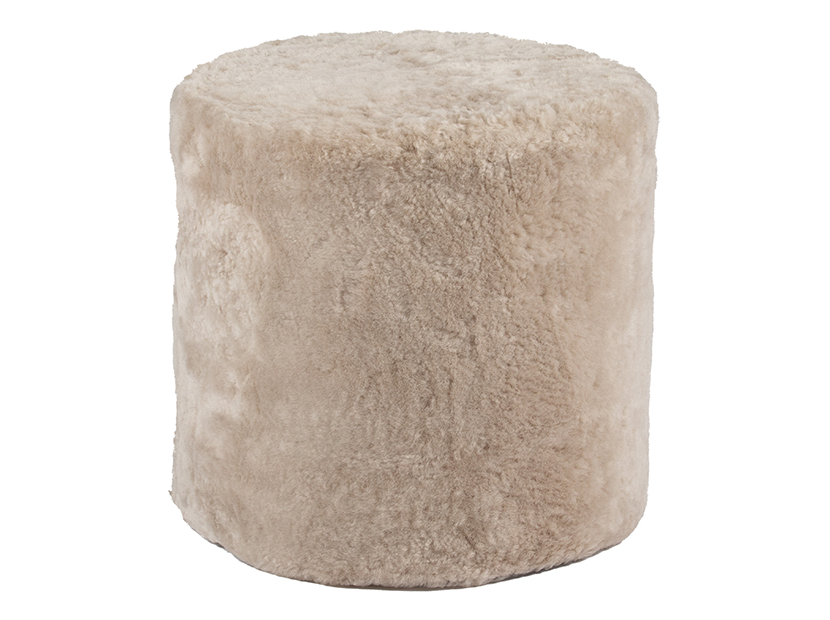 Shorn Sheepskin Tuffet
