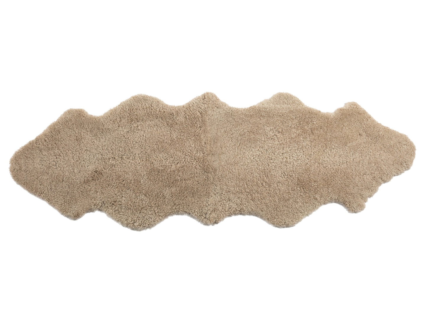 Extra Curly Shorn Double Rug
