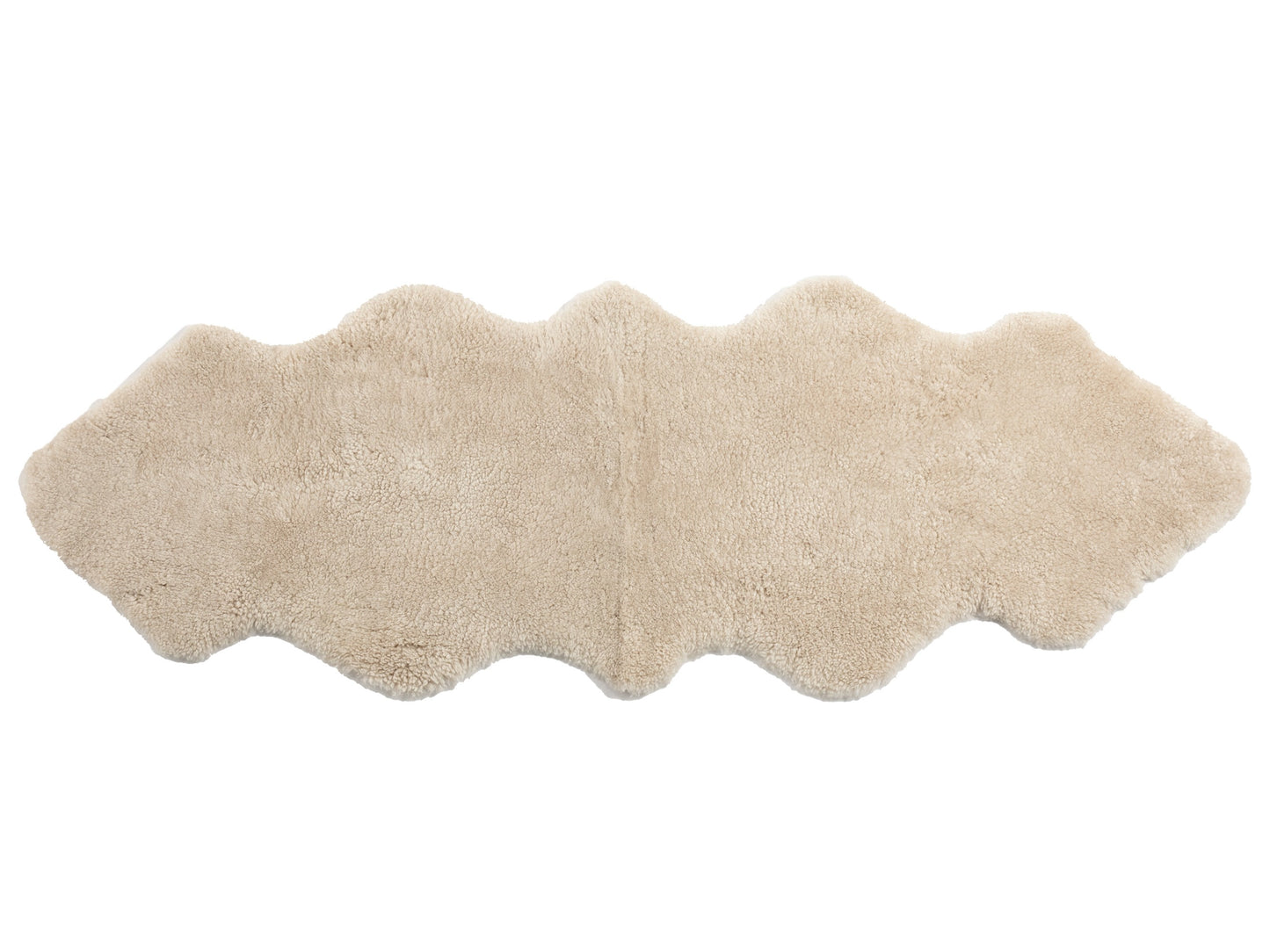 Extra Curly Shorn Double Rug