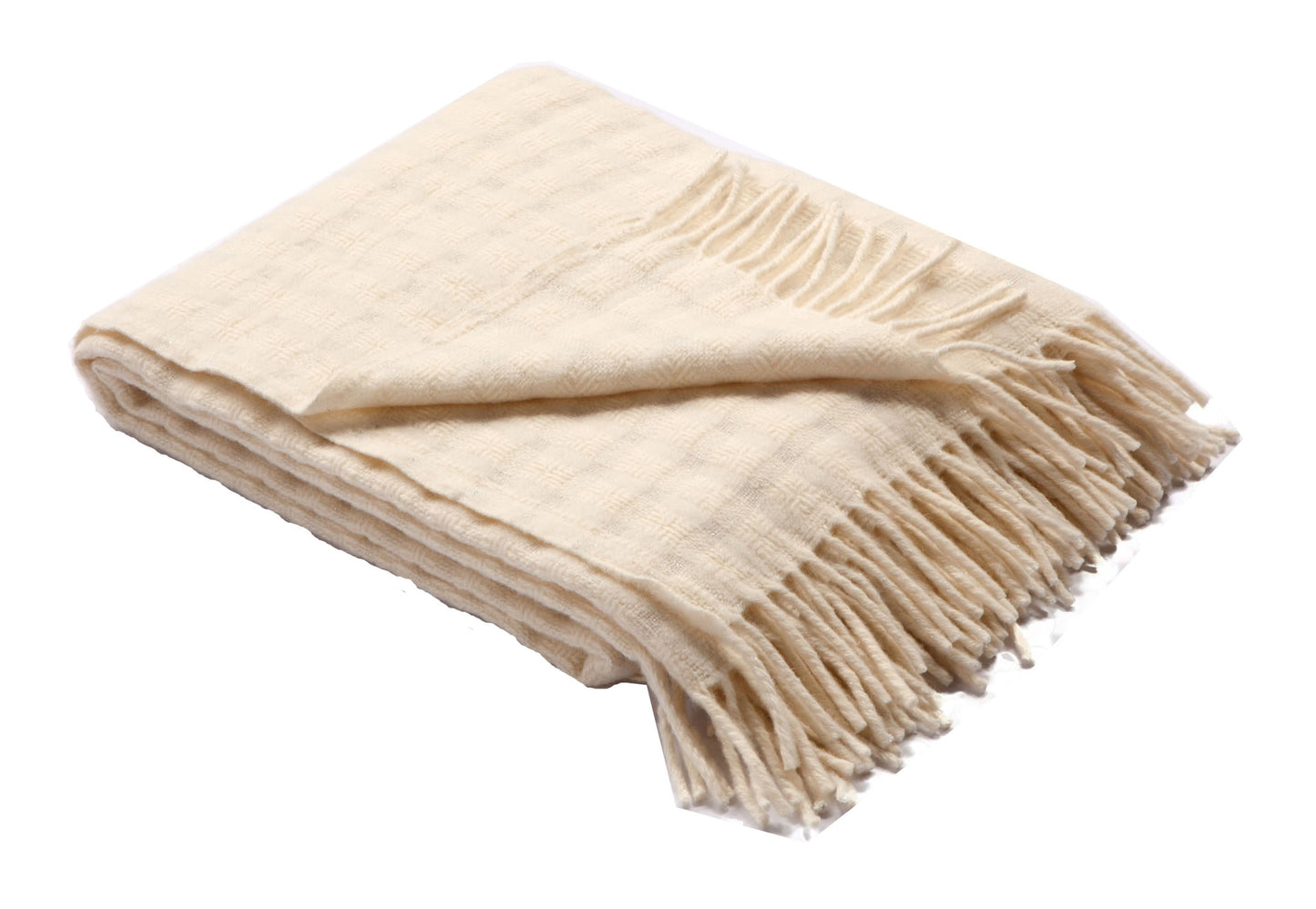 Glacier Merino Wool & Lurex Throw