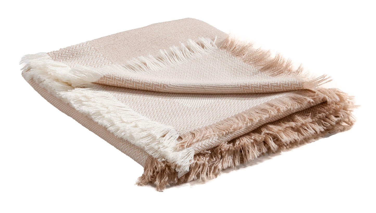 Lily Alpaca Throw - Willow