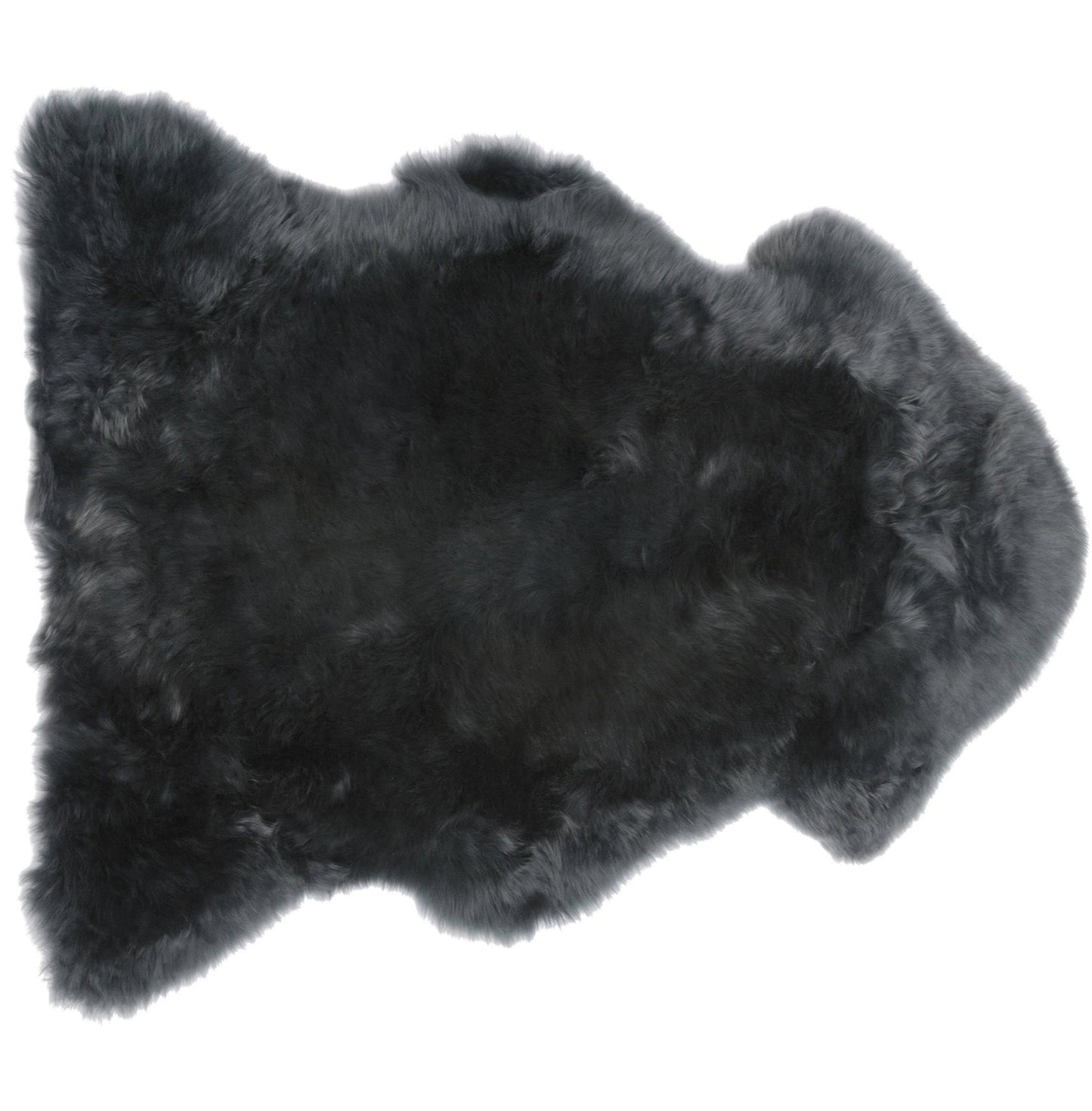 Steel Single Sheepskin Rug