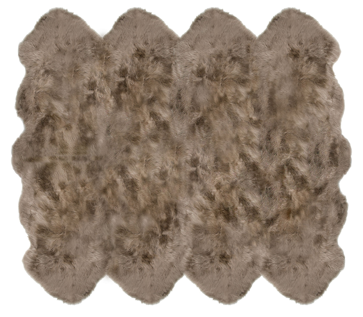 Taupe Octo Sheepskin Rug