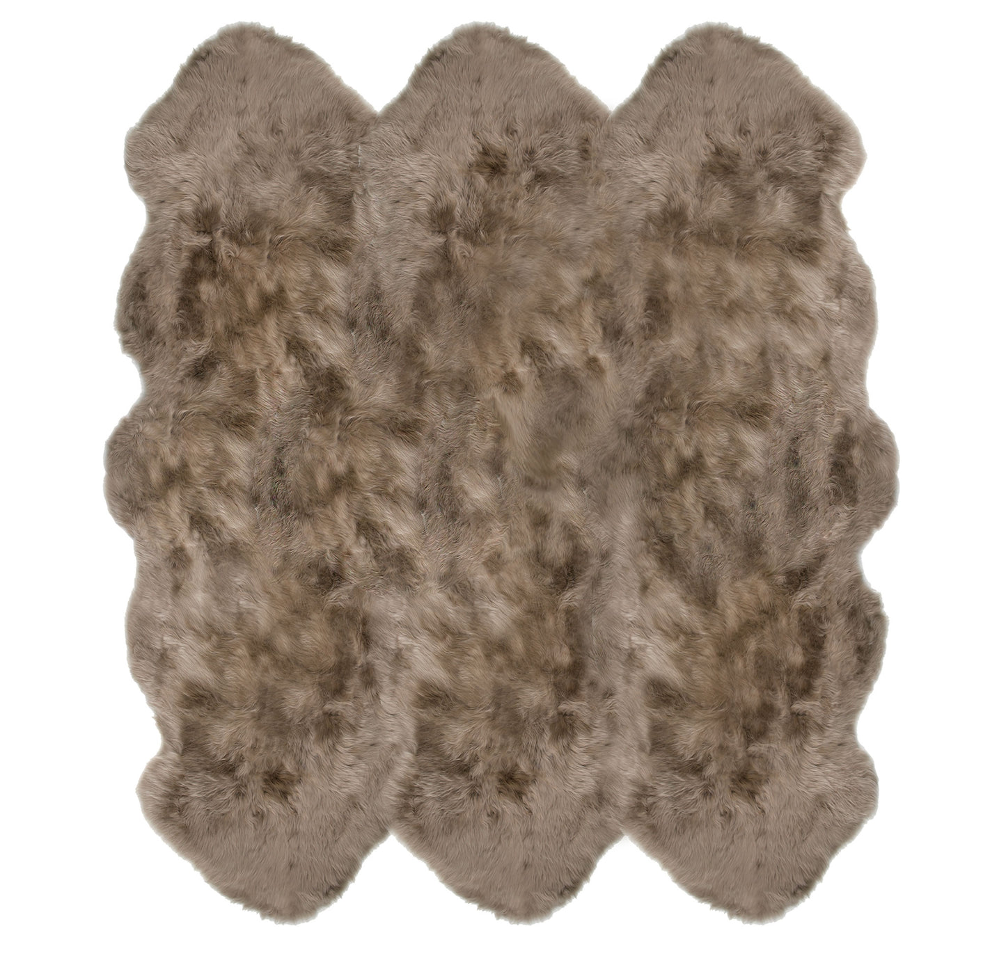 Taupe Sexto Sheepskin Rug