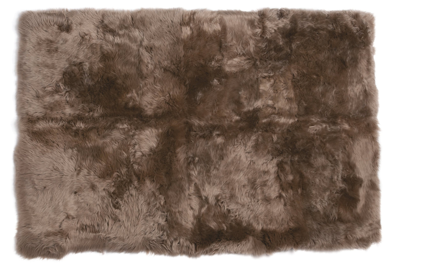 Taupe - Sheepskin Design Rug