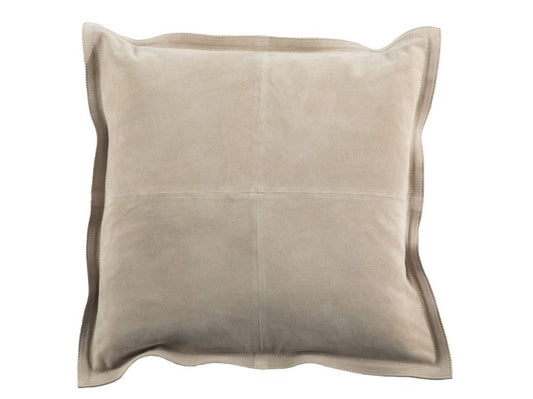 Suede Leather Cushion