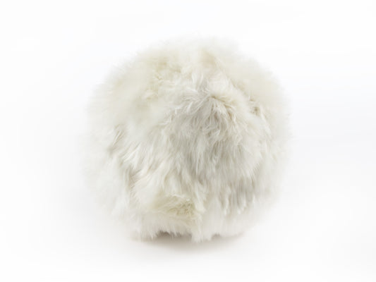 Suri Alpaca Ball Cushion