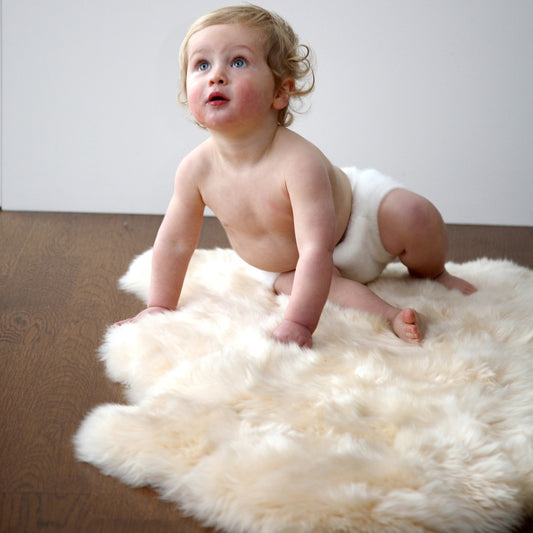 Long Wool Infant Rug