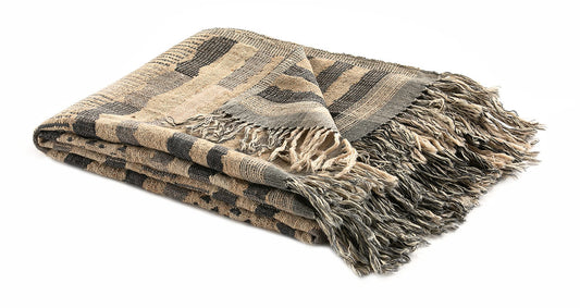 Safari Linen, Silk & Wool Throw