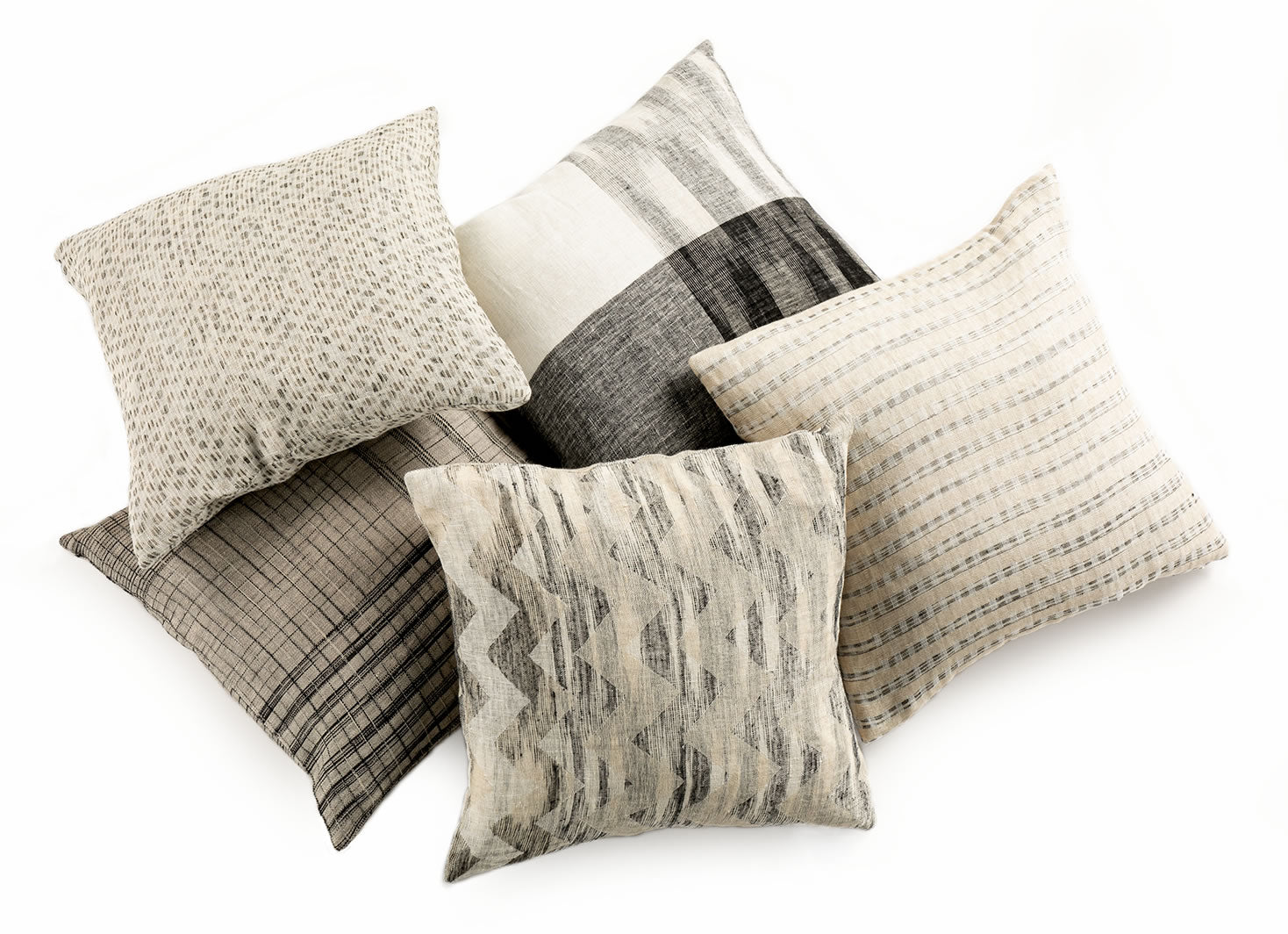 Natural Fibre Woven Cushions
