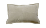 Suede Cowhide Light Beige Double-Sided 15x23