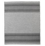 Greys Alpaca Throw - Lines