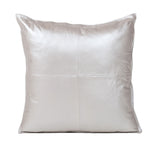 Dull Silver Leather 20x20
